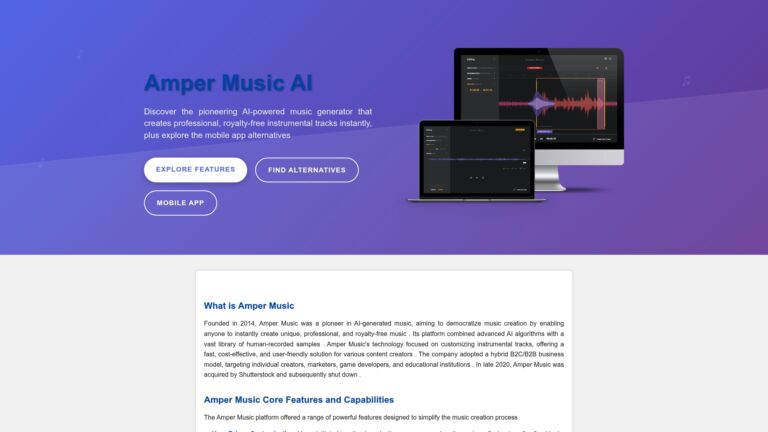 Amper Music AI